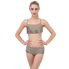 Camera Old Layered Top Bikini Set by vintage2030