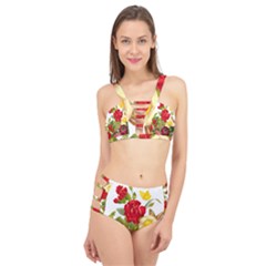 Flower Bouquet 1131891 1920 Cage Up Bikini Set by vintage2030