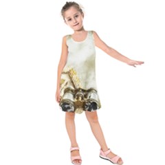 Background 1660942 1920 Kids  Sleeveless Dress by vintage2030