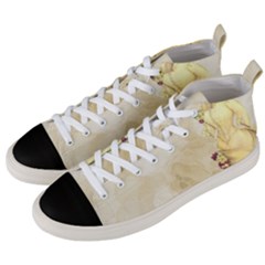 Background 1659622 1920 Men s Mid-top Canvas Sneakers by vintage2030