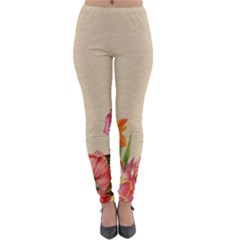 Flower 1646035 1920 Lightweight Velour Leggings by vintage2030