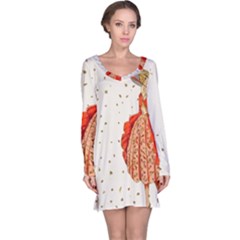 Background 1426676 1920 Long Sleeve Nightdress by vintage2030
