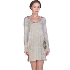 Background 1227577 1280 Long Sleeve Nightdress by vintage2030