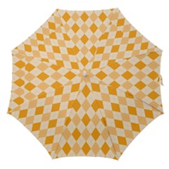 Argyle Pattern Seamless Design Straight Umbrellas by Sapixe