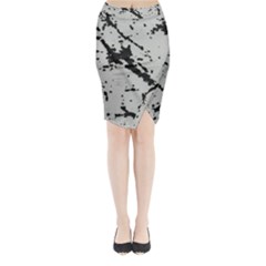 Fabric Textile Texture Macro Model Midi Wrap Pencil Skirt by Sapixe