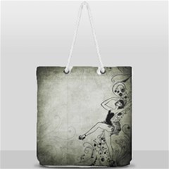 Grunge 1133693 1920 Full Print Rope Handle Tote (large) by vintage2030