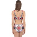 Ornament Stars Textile Crochet Cage Up Bikini Set View2