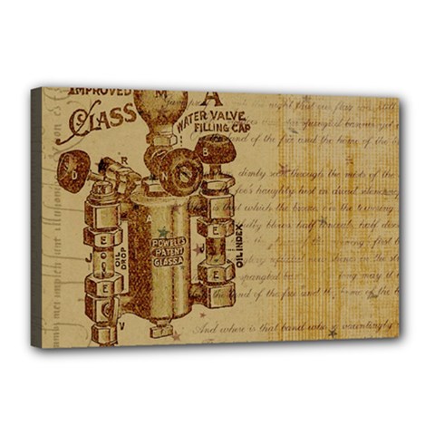 Vintage 1123731 1920 Canvas 18  X 12  (stretched) by vintage2030