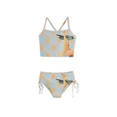 Retro 1107644 1920 Girls  Tankini Swimsuit by vintage2030