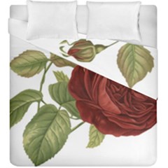 Rose 1077964 1280 Duvet Cover Double Side (king Size) by vintage2030