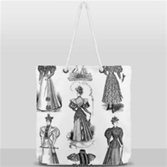 Vintage 1064131 1920 Full Print Rope Handle Tote (large) by vintage2030