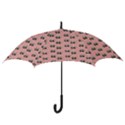 Panda With Bamboo Pink Hook Handle Umbrellas (Large) View3