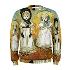 Little Victorian Girls Men s Sweatshirt by snowwhitegirl