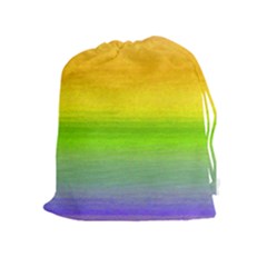 Ombre Drawstring Pouch (xl) by Valentinaart