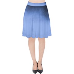 Ombre Velvet High Waist Skirt by Valentinaart