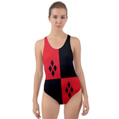 Harley Cut-out Back One Piece Swimsuit by raeraeshescrafty
