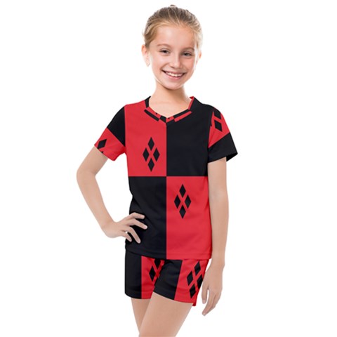 Harley Kids  Mesh Tee And Shorts Set by raeraeshescrafty