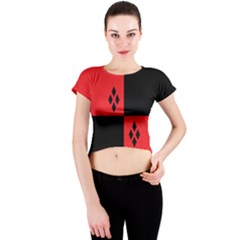 Harley Crew Neck Crop Top by raeraeshescrafty