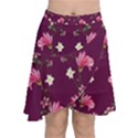 New Motif Design Textile New Design Chiffon Wrap Front Skirt View1