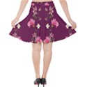 New Motif Design Textile New Design Velvet High Waist Skirt View2