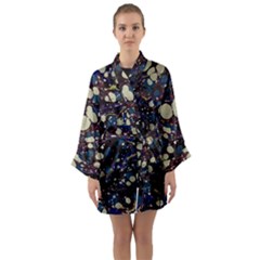 Marble Rock Comb Antique Long Sleeve Kimono Robe by Simbadda