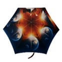 Earth Globe Planet Space Universe Mini Folding Umbrellas View1