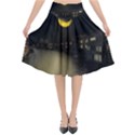 Travel Architecture Tourism Venice Flared Midi Skirt View1