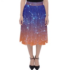 Abstract Pattern Color Design Classic Midi Skirt by Celenk