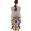 Pattern Abstract Background Art Midi Beach Skirt View2