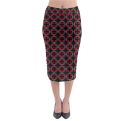 Pattern Design Artistic Decor Midi Pencil Skirt by Celenk