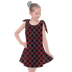 Pattern Design Artistic Decor Kids  Tie Up Tunic Dress by Celenk