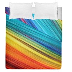 Rainbow Duvet Cover Double Side (queen Size) by NSGLOBALDESIGNS2