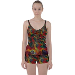 Pizza Tie Front Two Piece Tankini by bloomingvinedesign