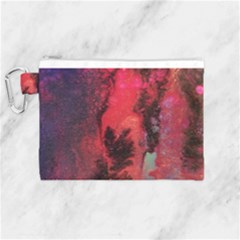 Desert Dreaming Canvas Cosmetic Bag (medium) by ArtByAng