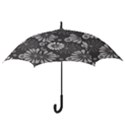 Floral Pattern Hook Handle Umbrellas (Medium) View3