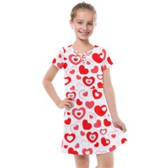 Hearts Kids  Cross Web Dress by Hansue