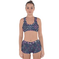 Background Wallpaper Abstract Art Racerback Boyleg Bikini Set by Nexatart