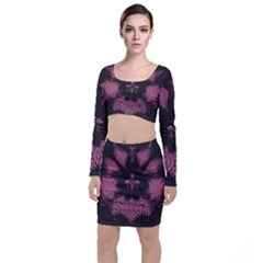 Glitch Glitch Art Grunge Distortion Top And Skirt Sets by Nexatart