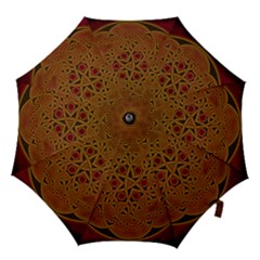 Beautiful Art Pattern Hook Handle Umbrellas (medium) by Nexatart