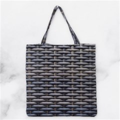 Desktop Pattern Abstract Fabric Grocery Tote Bag by Nexatart