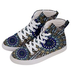 Pattern Art Form Architecture Women s Hi-top Skate Sneakers by Nexatart