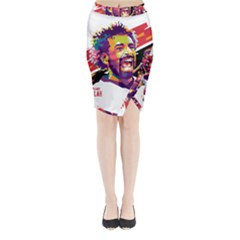 Mo Salah The Egyptian King Midi Wrap Pencil Skirt by 2809604
