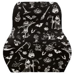 Halloween Pattern Car Seat Back Cushion  by Valentinaart