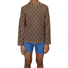 Digital Art Art Artwork Abstract Kids  Long Sleeve Swimwear by Sapixe