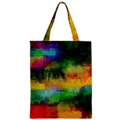 Pattern Texture Background Color Zipper Classic Tote Bag by Sapixe
