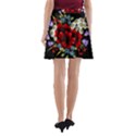 Flower Decoration Bouquet Of Flowers A-Line Pocket Skirt View2