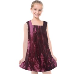 Wordsworth Red Mix 4 Kids  Cross Back Dress by DeneWestUK