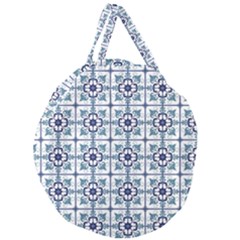 Precious Glamorous Creative Clever Giant Round Zipper Tote by Sapixe