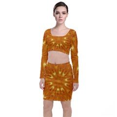 Kaleidoscopic Flower Top And Skirt Sets by yoursparklingshop
