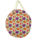 Fruit Tree Salad Pattern Giant Round Zipper Tote View2